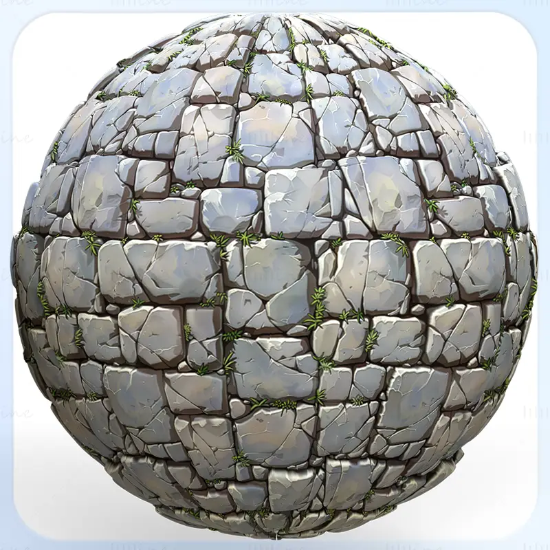 Stylized Wall Seamless Texture