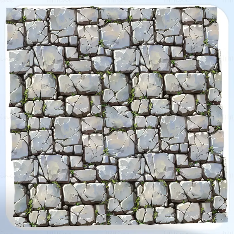 Stylized Wall Seamless Texture