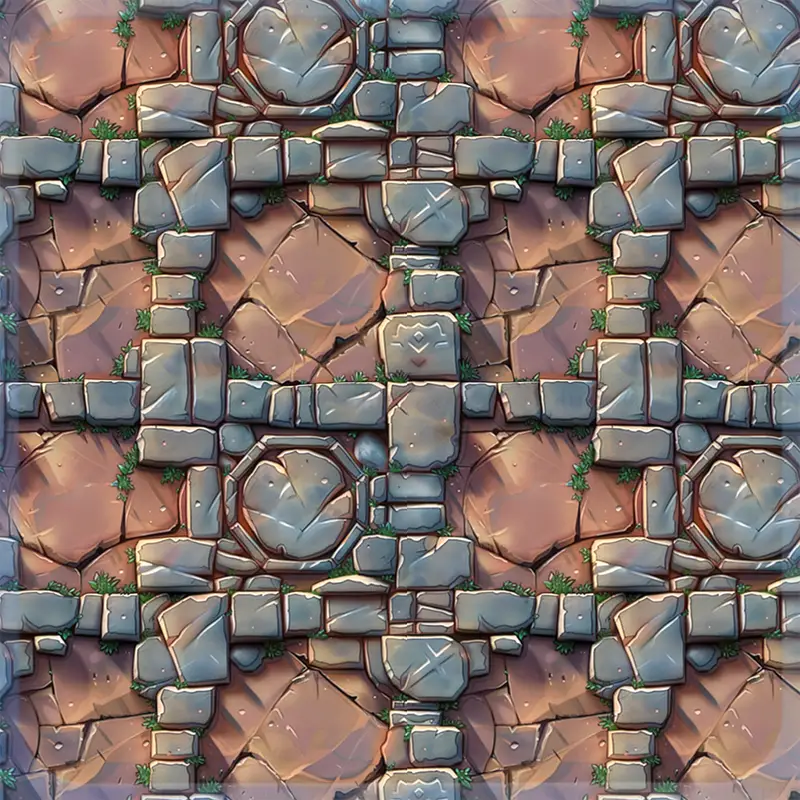 Stylized Wall Seamless Texture