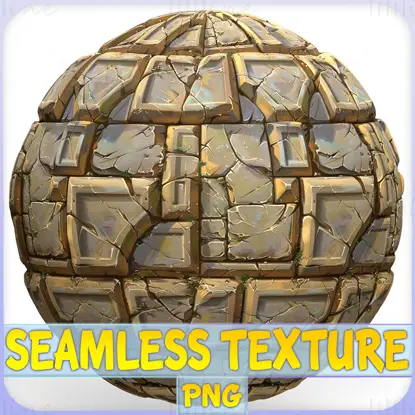 Stylized Wall Seamless Texture