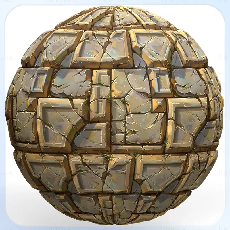 Stylized Wall Seamless Texture