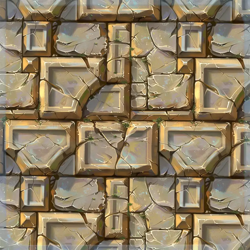 Stylized Wall Seamless Texture