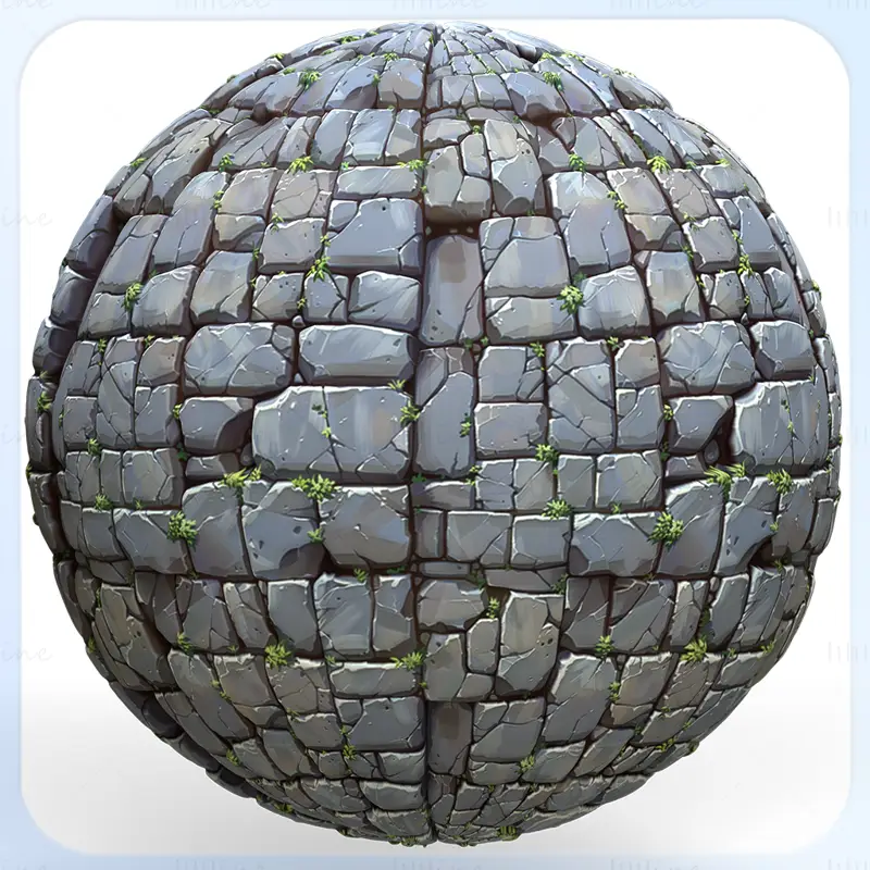 Stylized Wall Seamless Texture