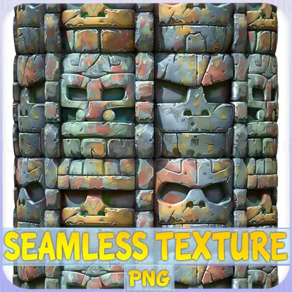 Stylized Wall Seamless Texture