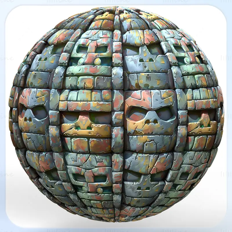 Stylized Wall Seamless Texture