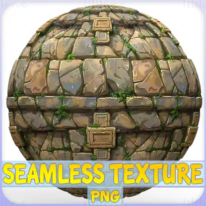 Stylized Wall Seamless Texture