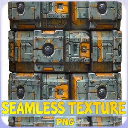 Stylized Wall Seamless Texture