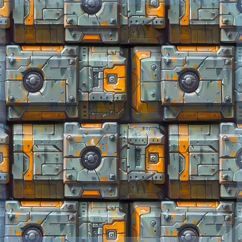 Stylized Wall Seamless Texture