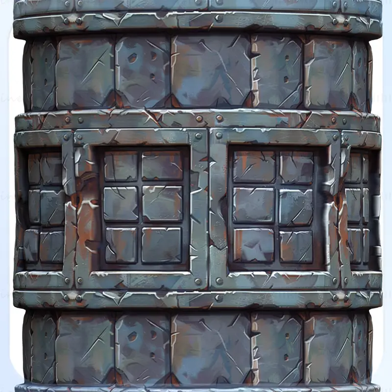 Stylized Wall Seamless Texture