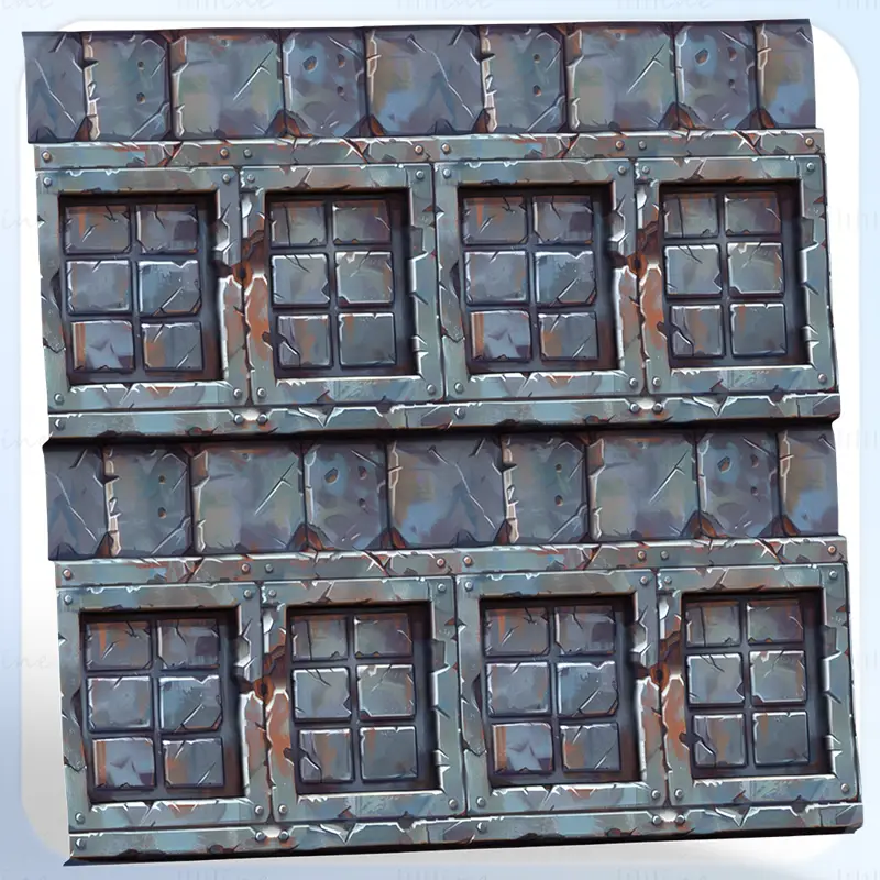 Stylized Wall Seamless Texture