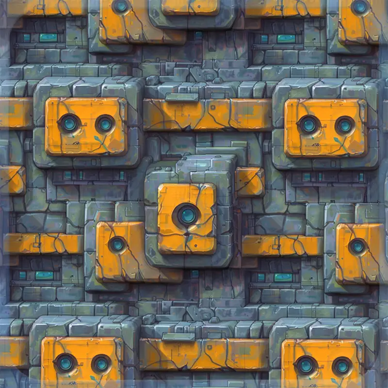 Stylized Wall Seamless Texture