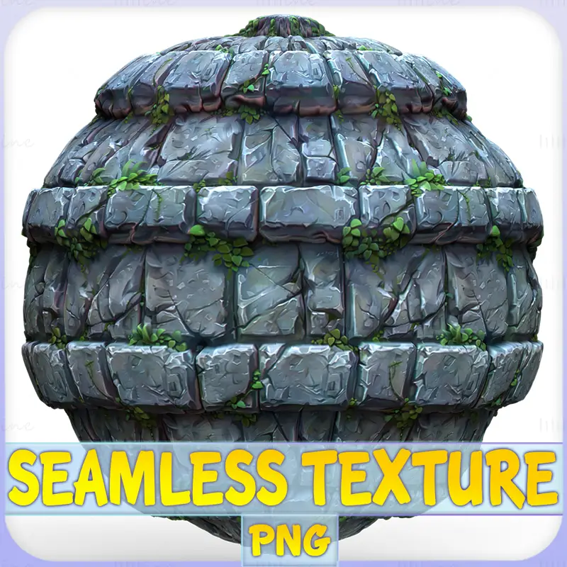 Stylized Wall Seamless Texture