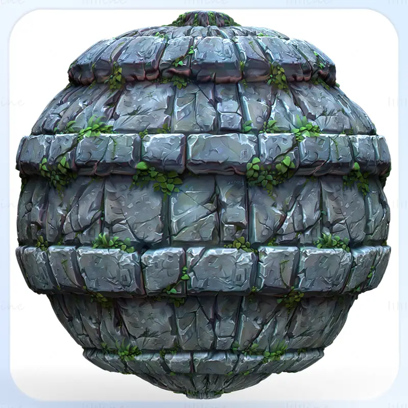 Stylized Wall Seamless Texture