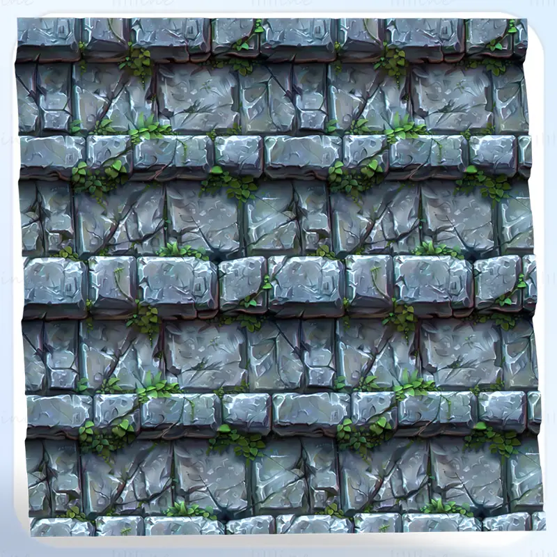 Stylized Wall Seamless Texture