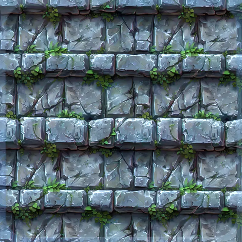 Stylized Wall Seamless Texture