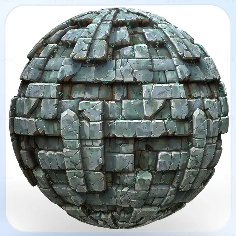 Stylized Wall Seamless Texture