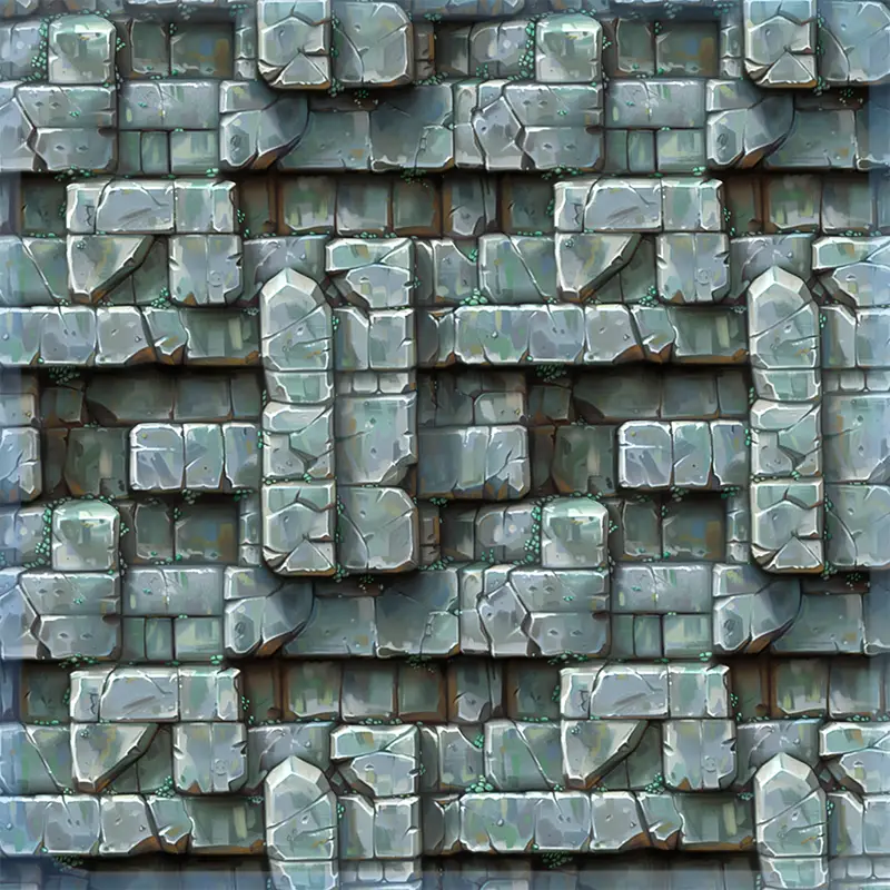 Stylized Wall Seamless Texture