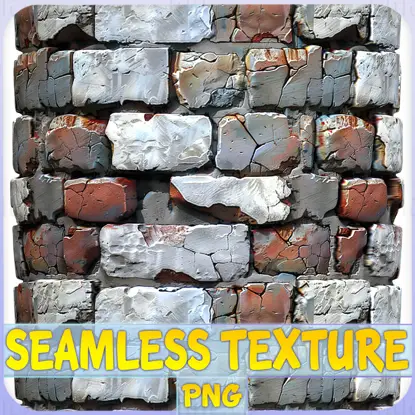 Stylized Wall Seamless Texture