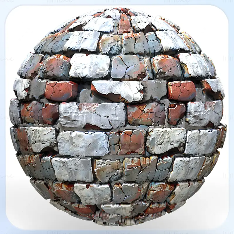 Stylized Wall Seamless Texture