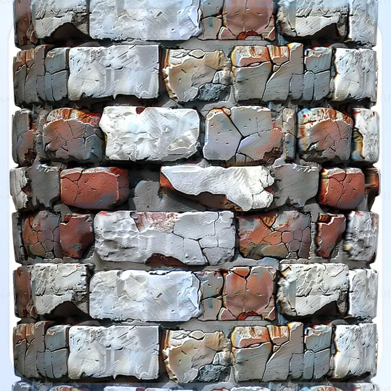 Stylized Wall Seamless Texture