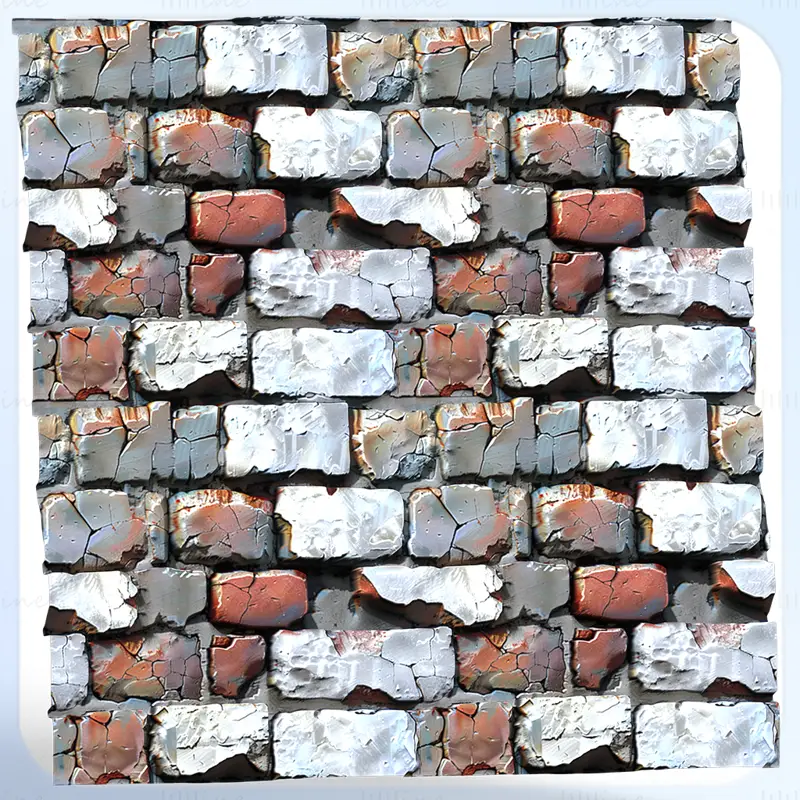 Stylized Wall Seamless Texture