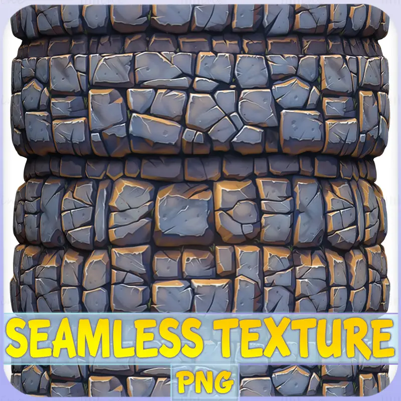 Stylized Wall Seamless Texture