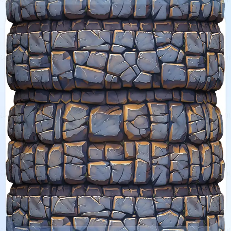 Stylized Wall Seamless Texture