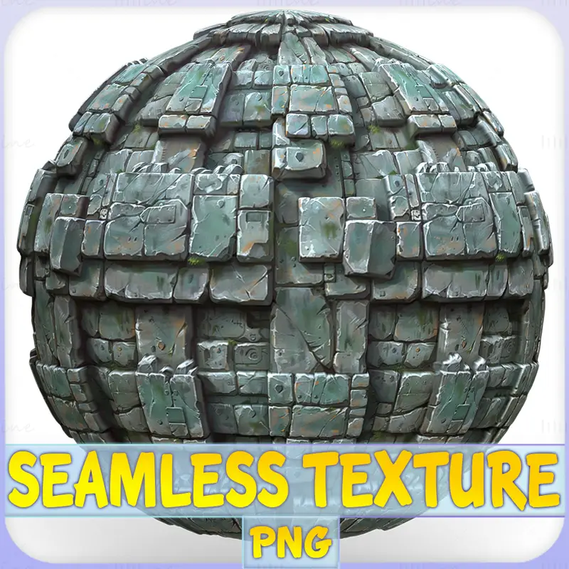 Stylized Wall Seamless Texture