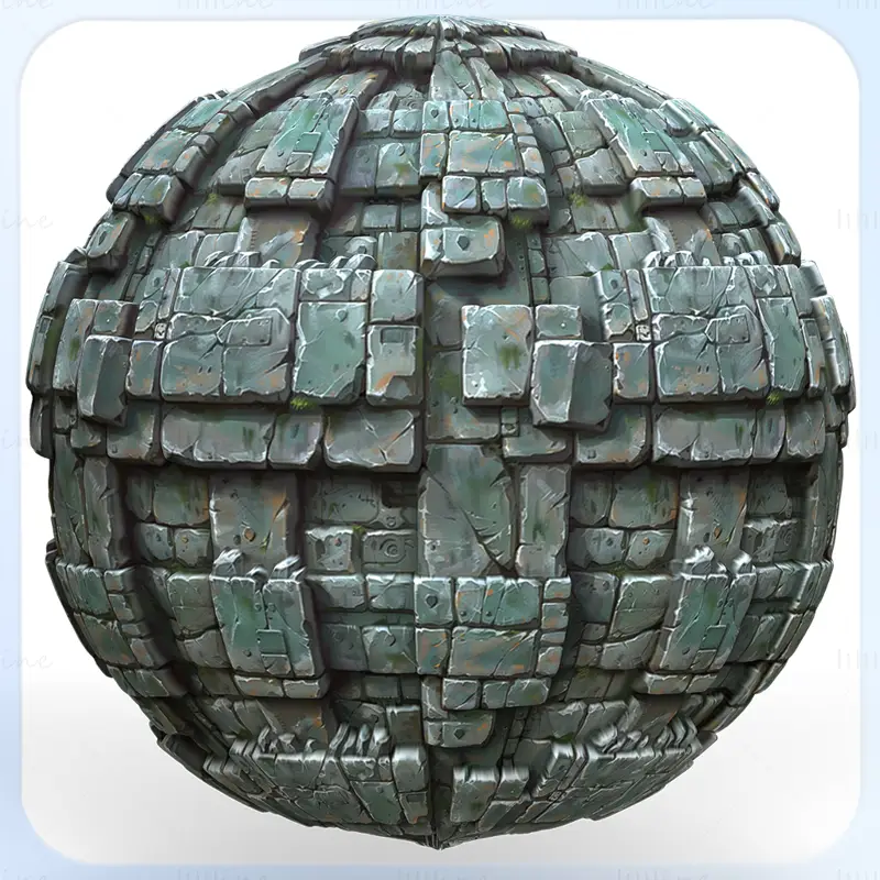 Stylized Wall Seamless Texture