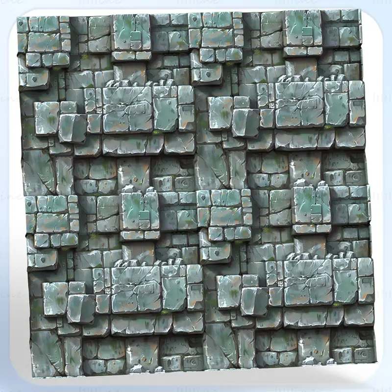 Stylized Wall Seamless Texture