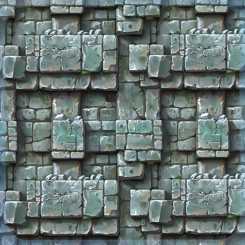 Stylized Wall Seamless Texture