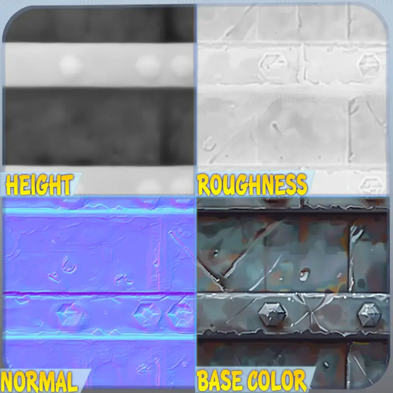 Stylized Wall Seamless Texture