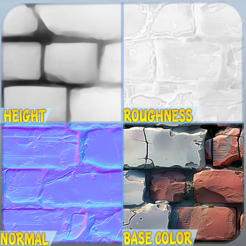 Stylized Wall Seamless Texture