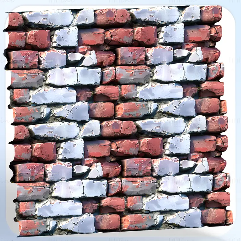 Stylized Wall Seamless Texture