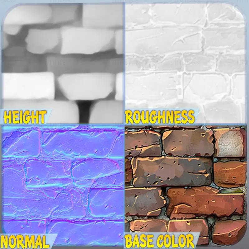 Stylized Wall Seamless Texture