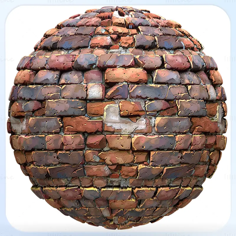 Stylized Wall Seamless Texture