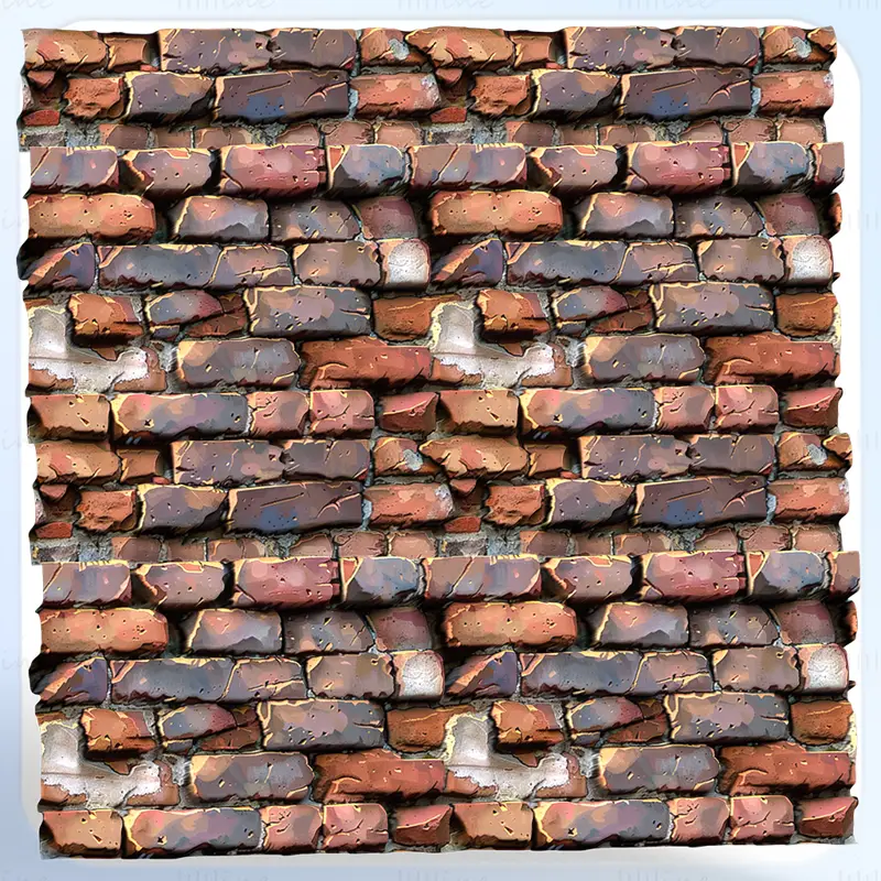 Stylized Wall Seamless Texture