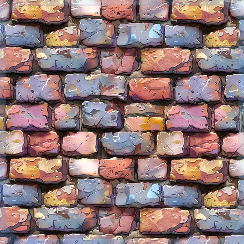 Stylized Wall Seamless Texture