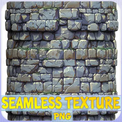 Stylized Wall Seamless Texture