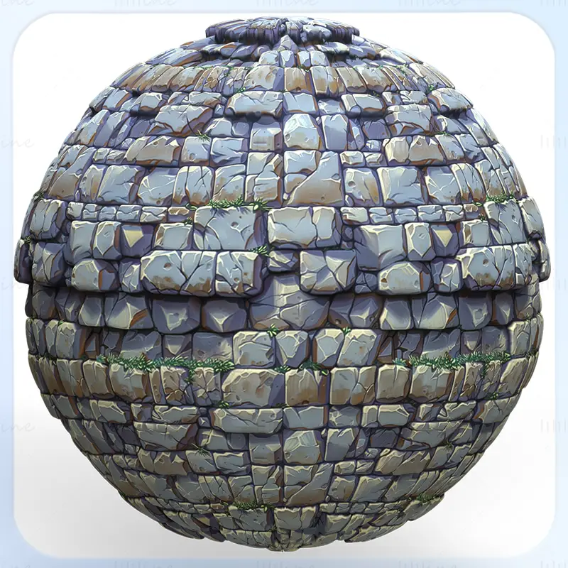 Stylized Wall Seamless Texture