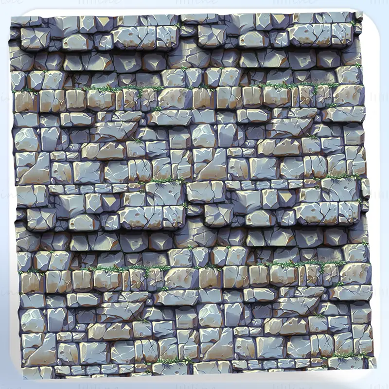 Stylized Wall Seamless Texture