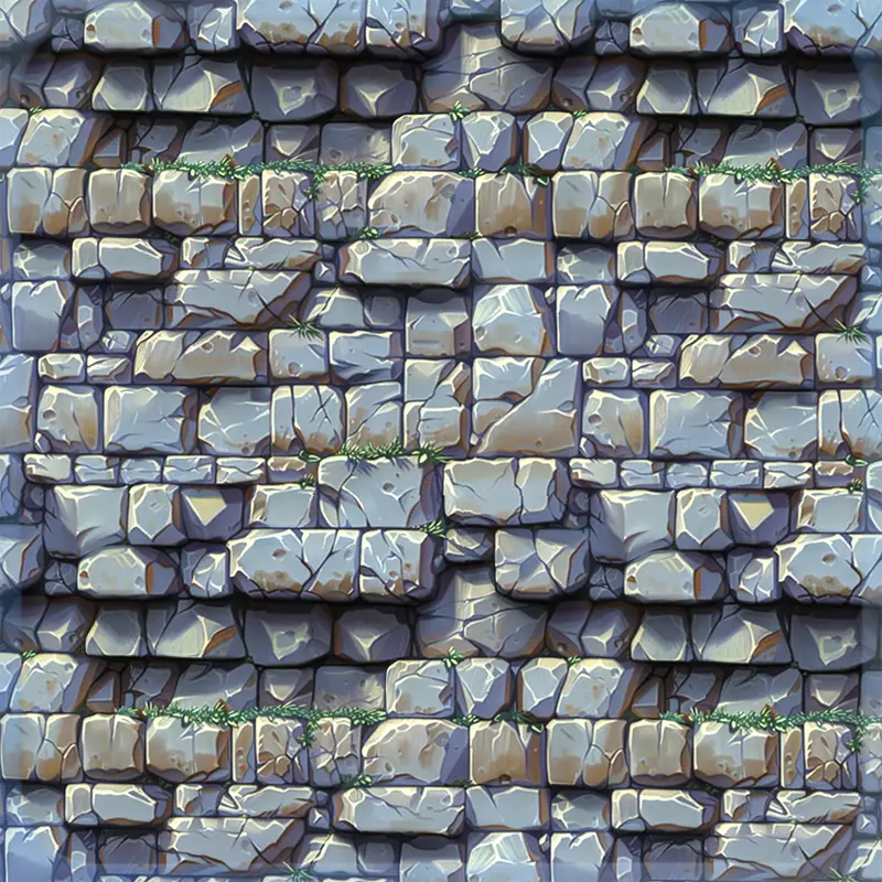 Stylized Wall Seamless Texture