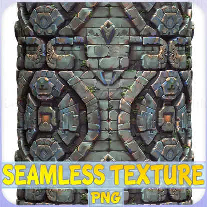 Stylized Wall Seamless Texture