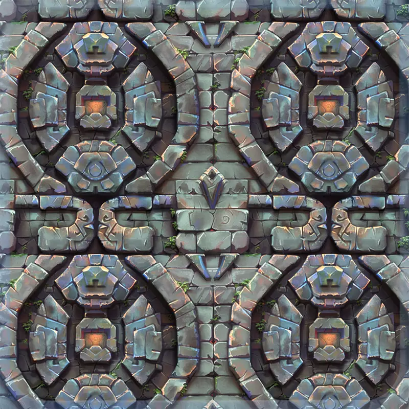 Stylized Wall Seamless Texture