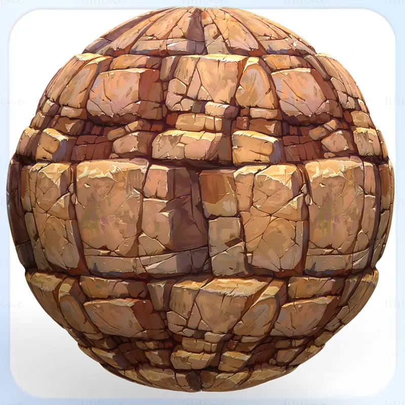 Stylized Wall Seamless Texture