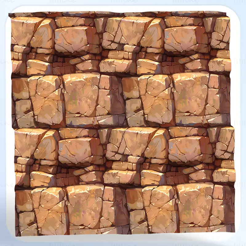 Stylized Wall Seamless Texture