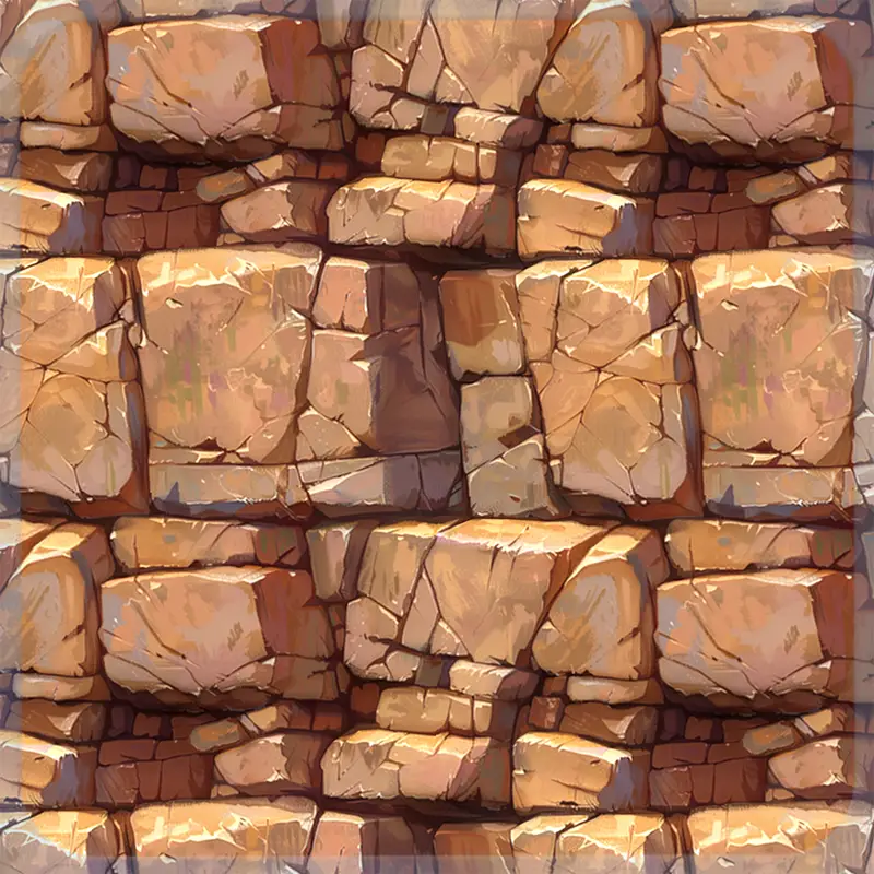 Stylized Wall Seamless Texture