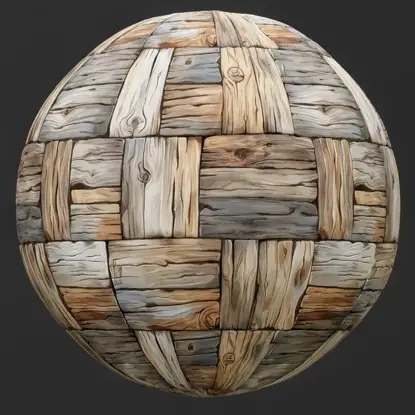 Стилизирана дървена дъска безшевна текстура