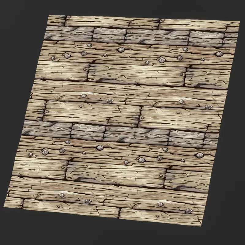 Безшевна текстура на стилизирана дървена ограда