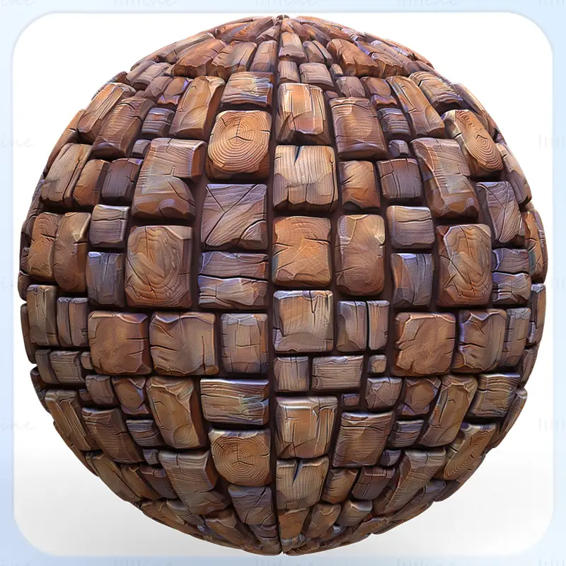 Stylized Wood Seamless Texture